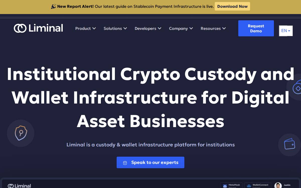 Liminal website preview