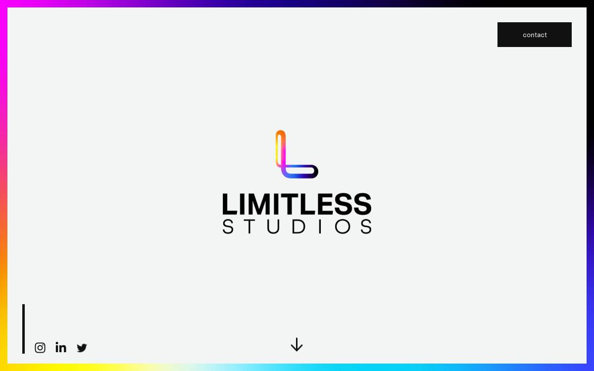 Limitless Studios website preview