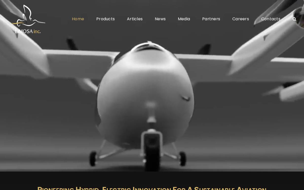 Limosa Website website preview
