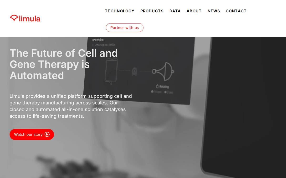 Limula website preview