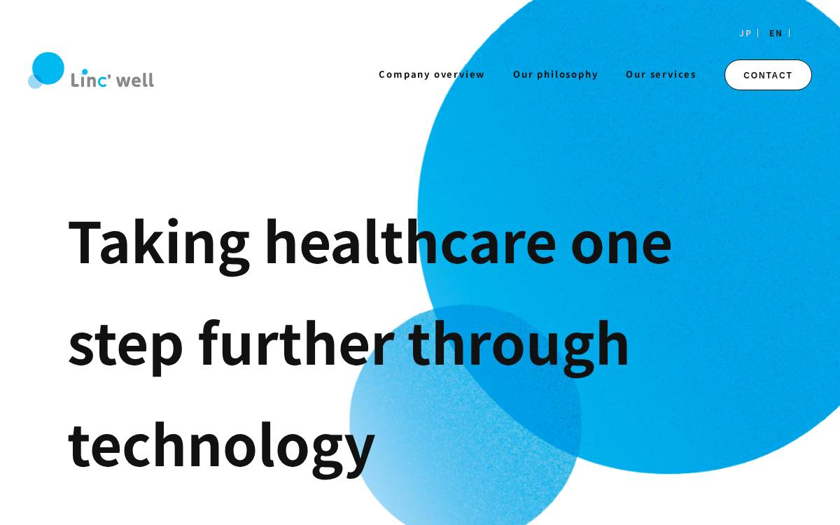 Linc Well website preview