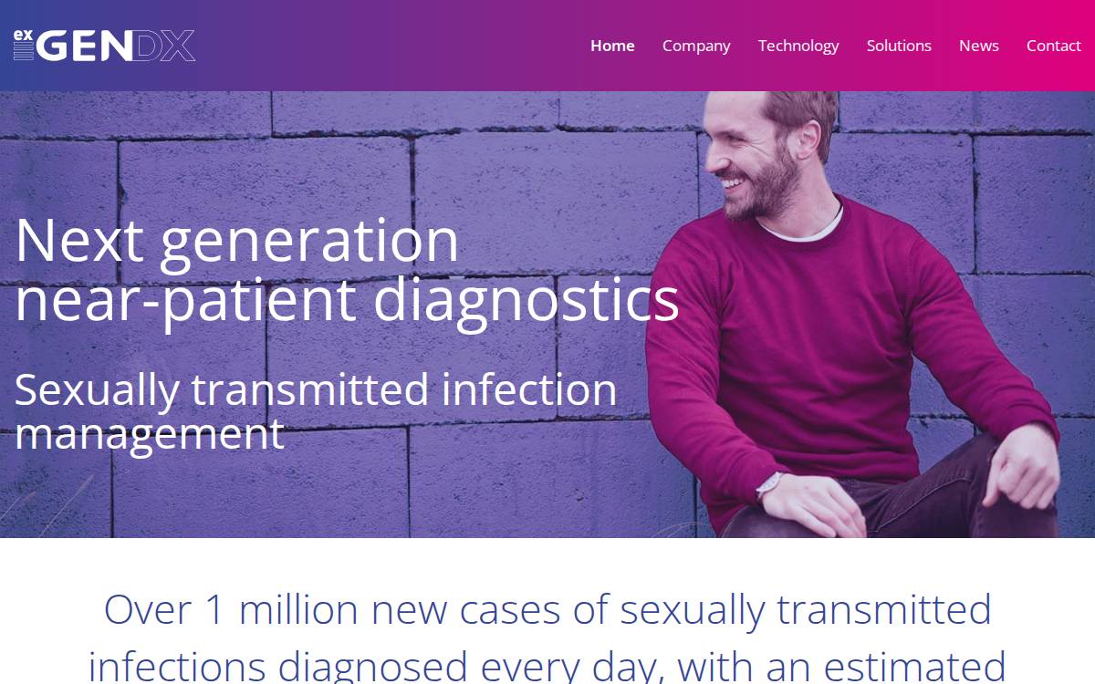 Linear Diagnostics Seed website preview