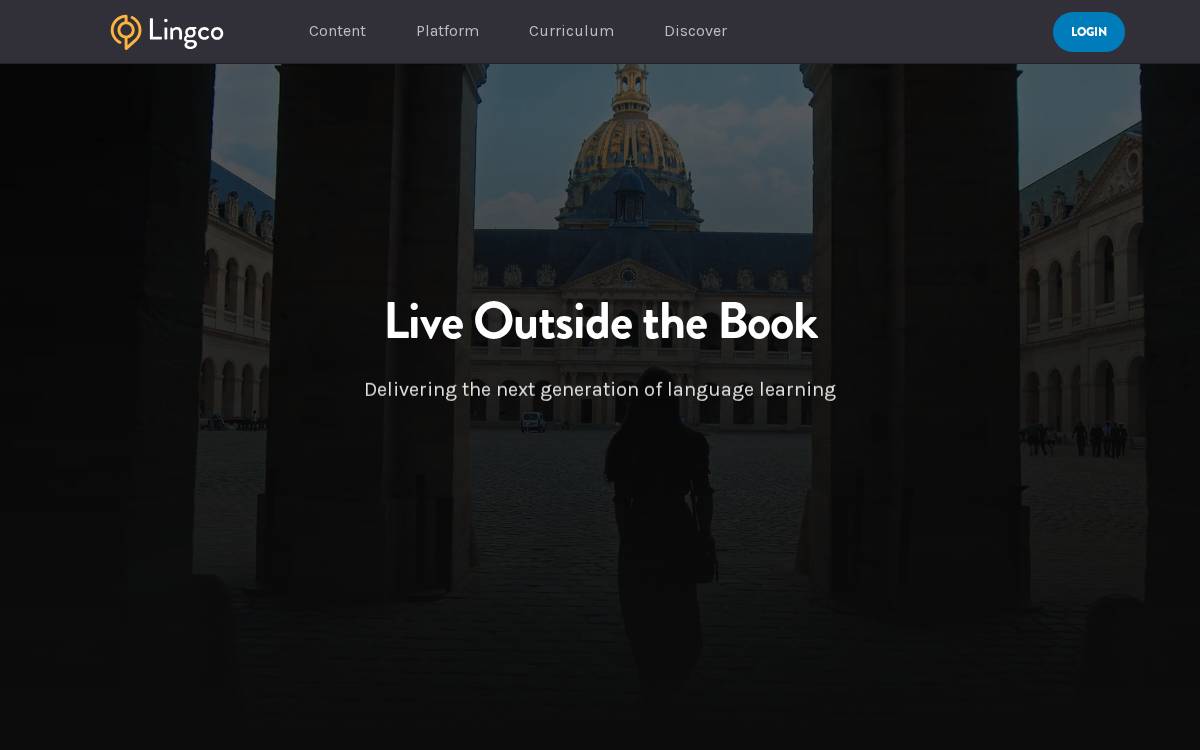 Lingco Language Labs website preview