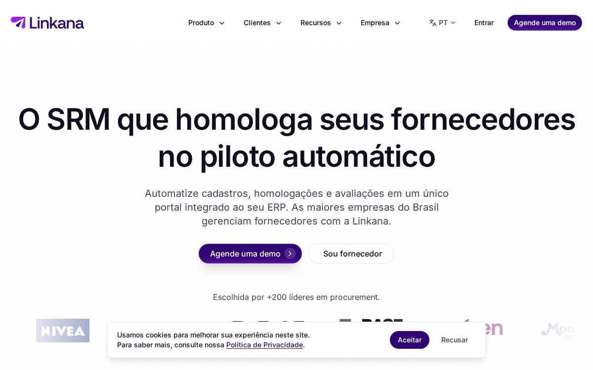 Linkana website preview