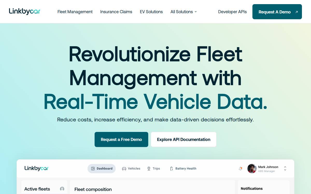 LinkBycar website preview