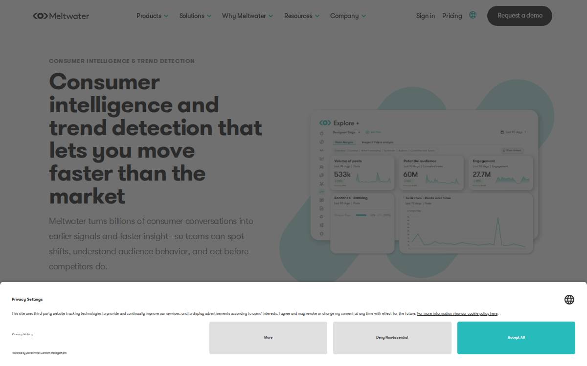 Linkfluence website preview