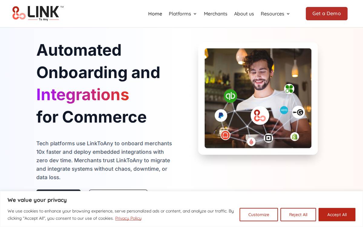 linktoany_ website preview