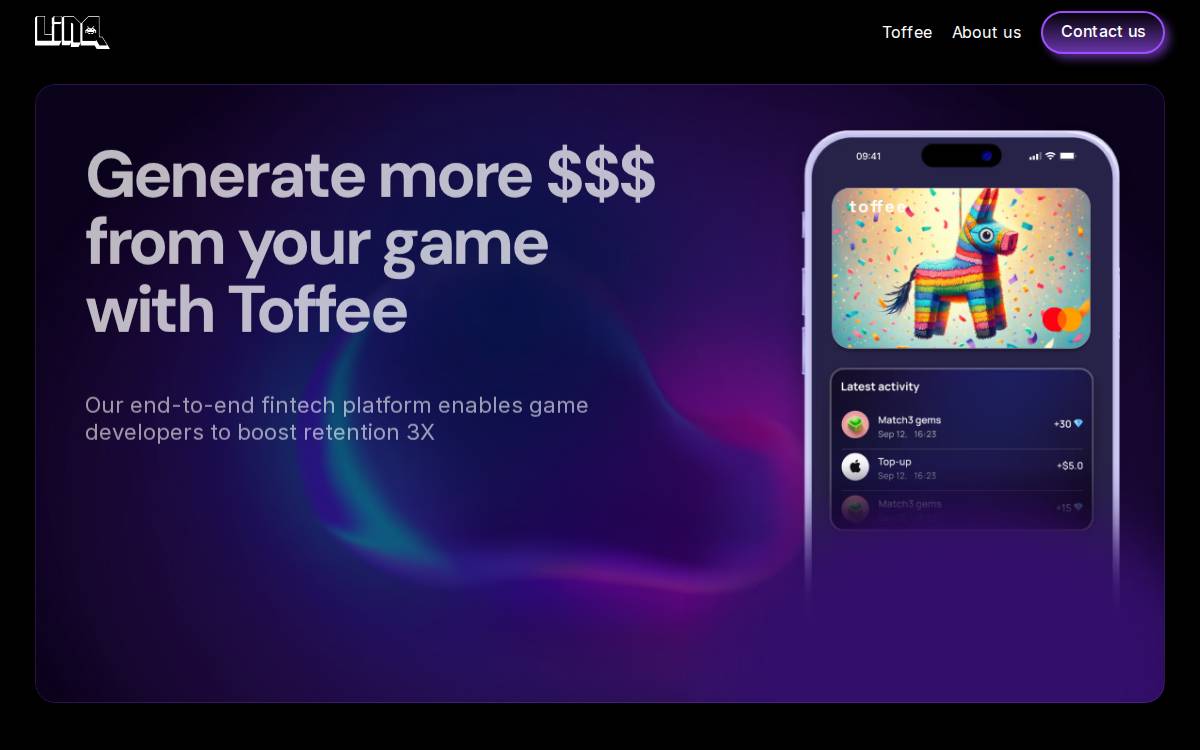 LinQ website preview