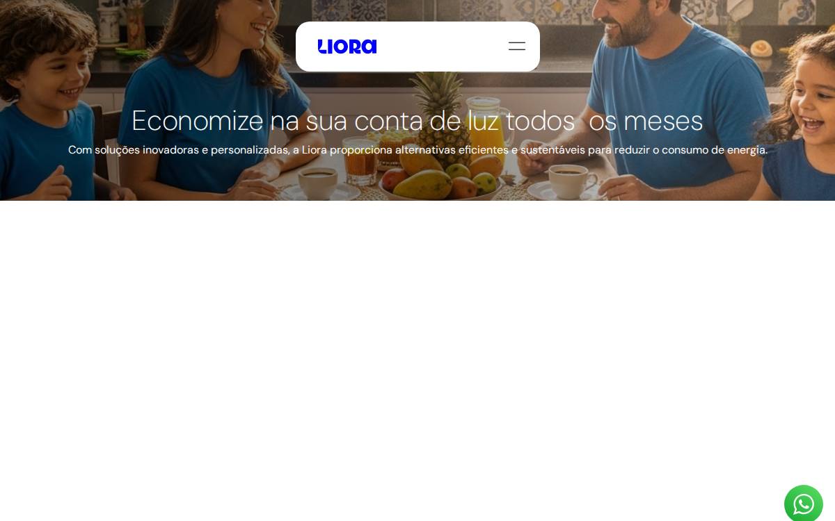 Liora Energia website preview