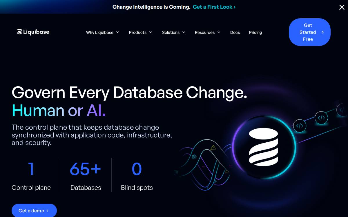 Liquibase website preview