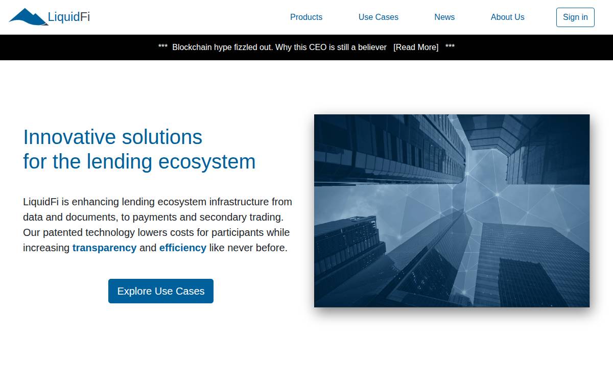 liquidfi site website preview