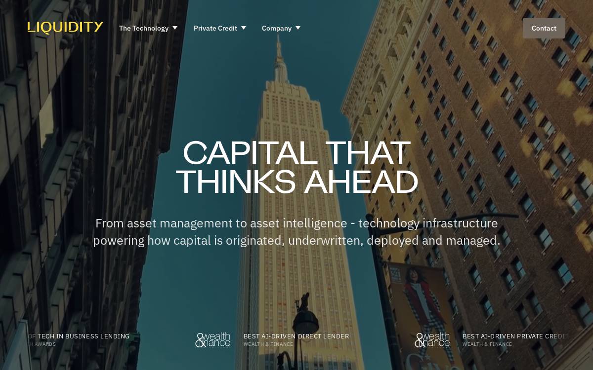 LIQUiDITY Group website preview