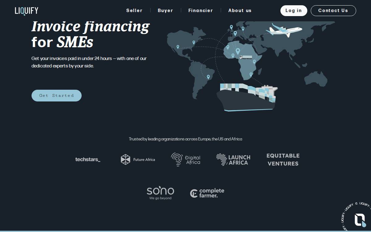 Liquify website preview