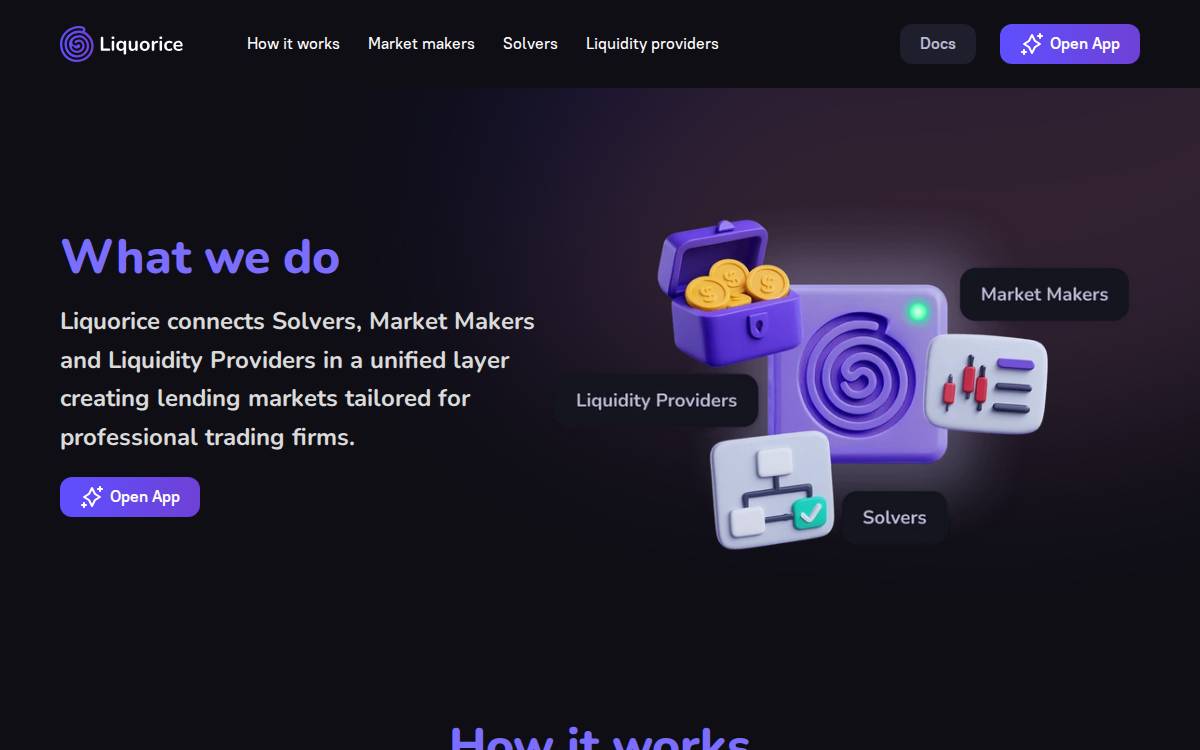 Liquorice website preview