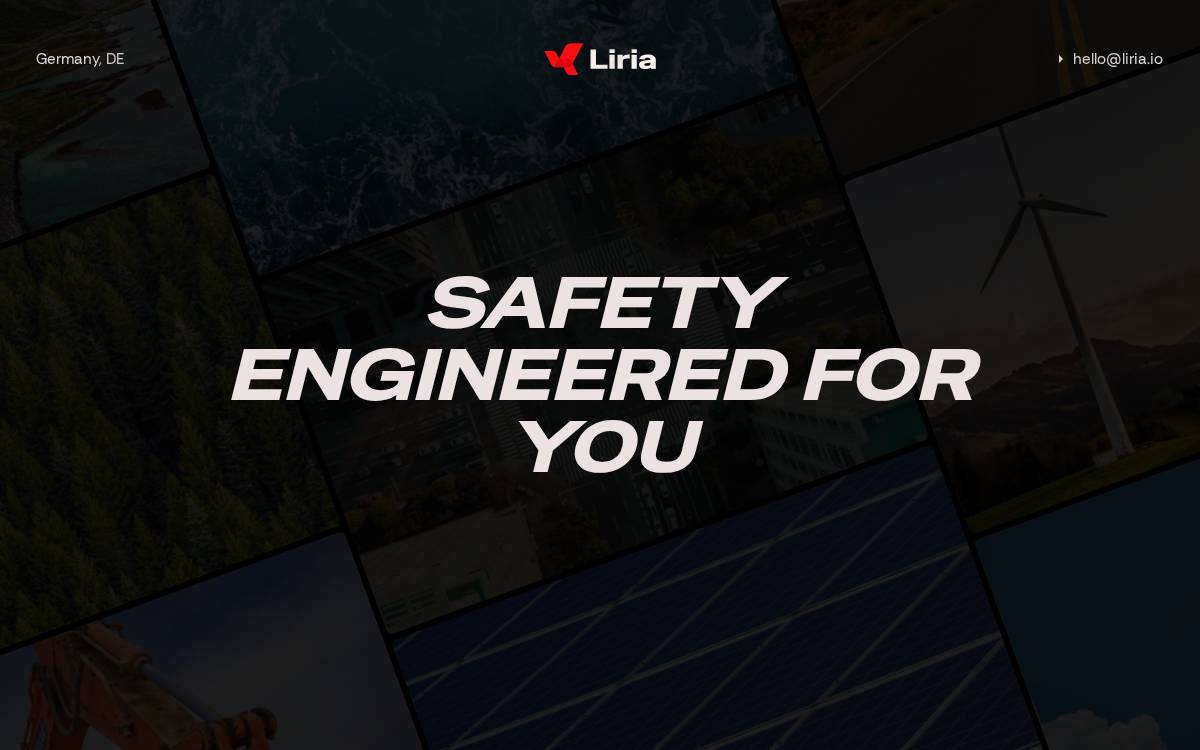 Liria website preview