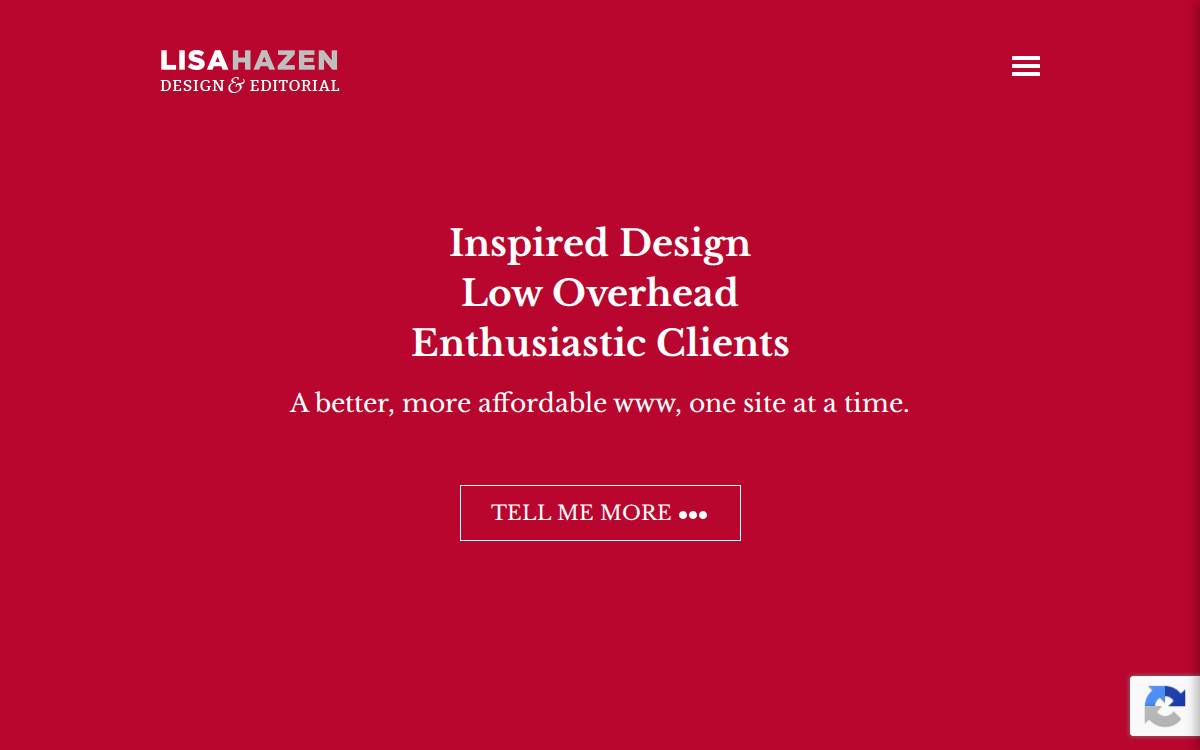 Lisa Hazen website preview