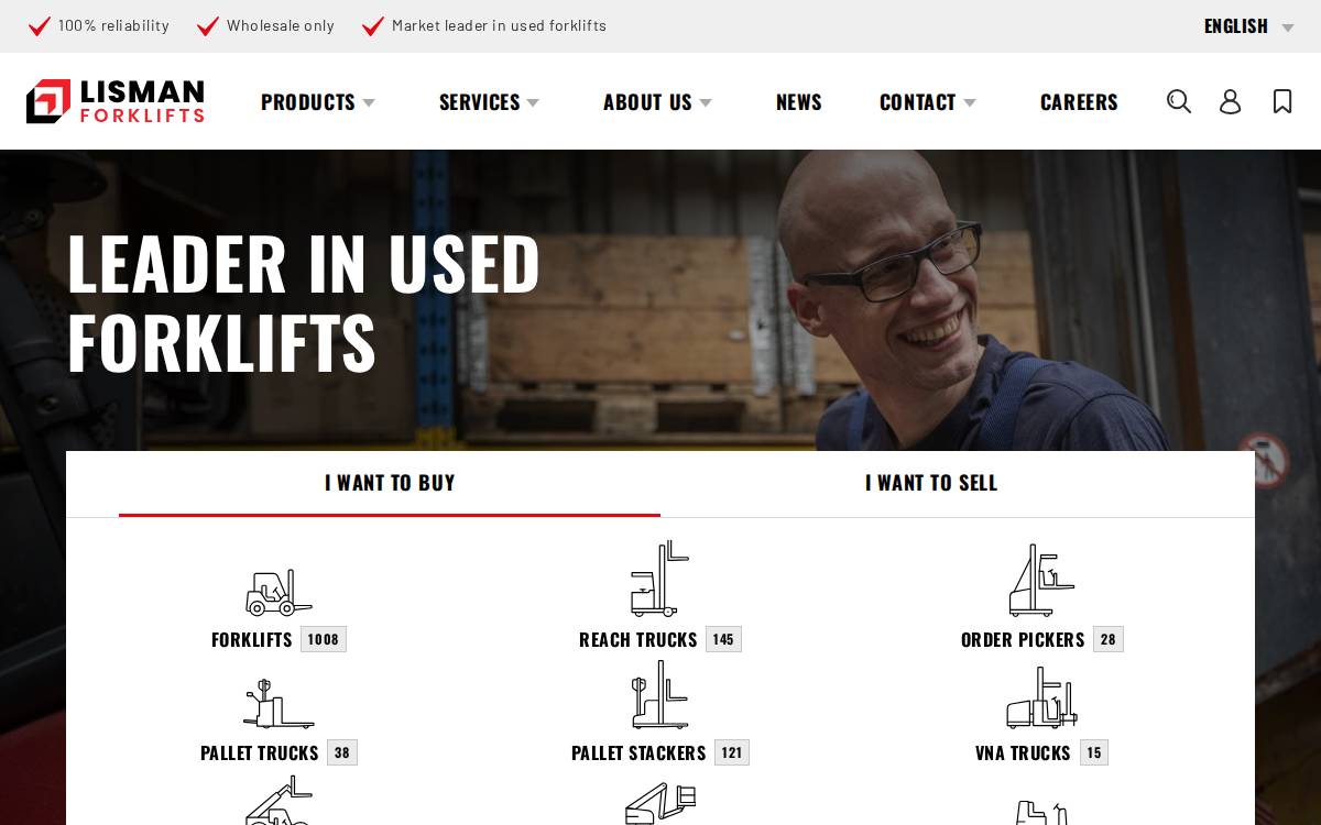 Lisman website preview