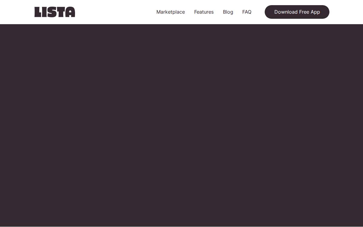 Lista website preview