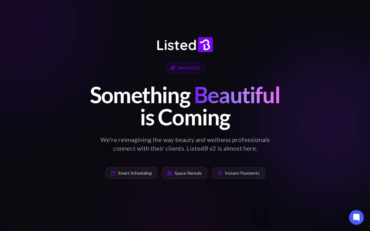 ListedB website preview