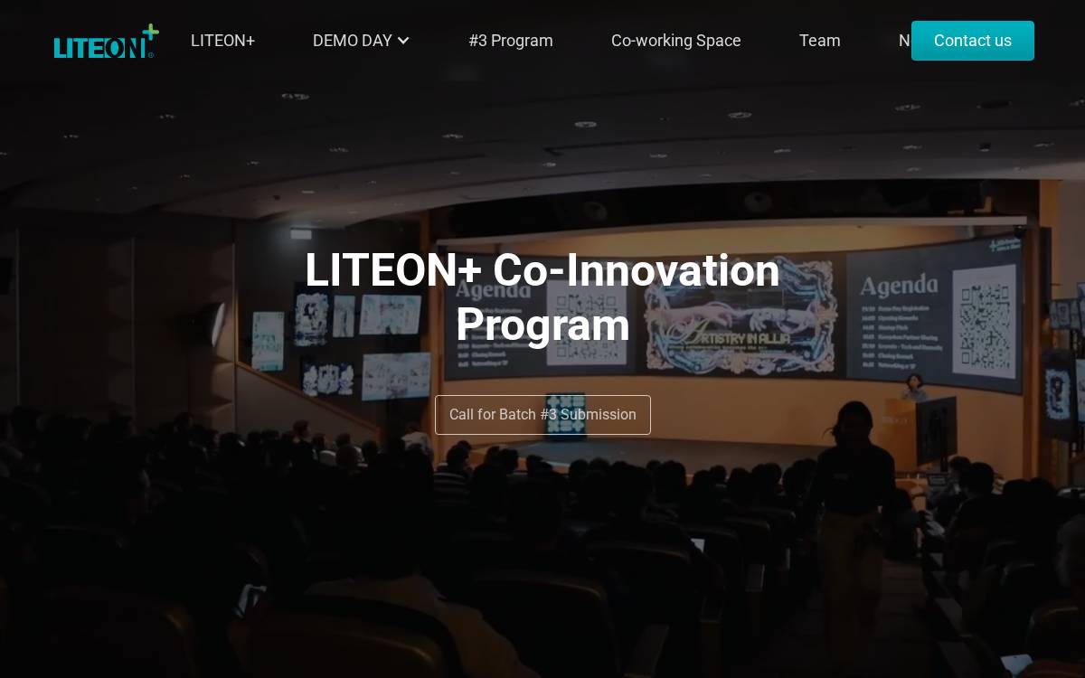 LITEON+ website preview