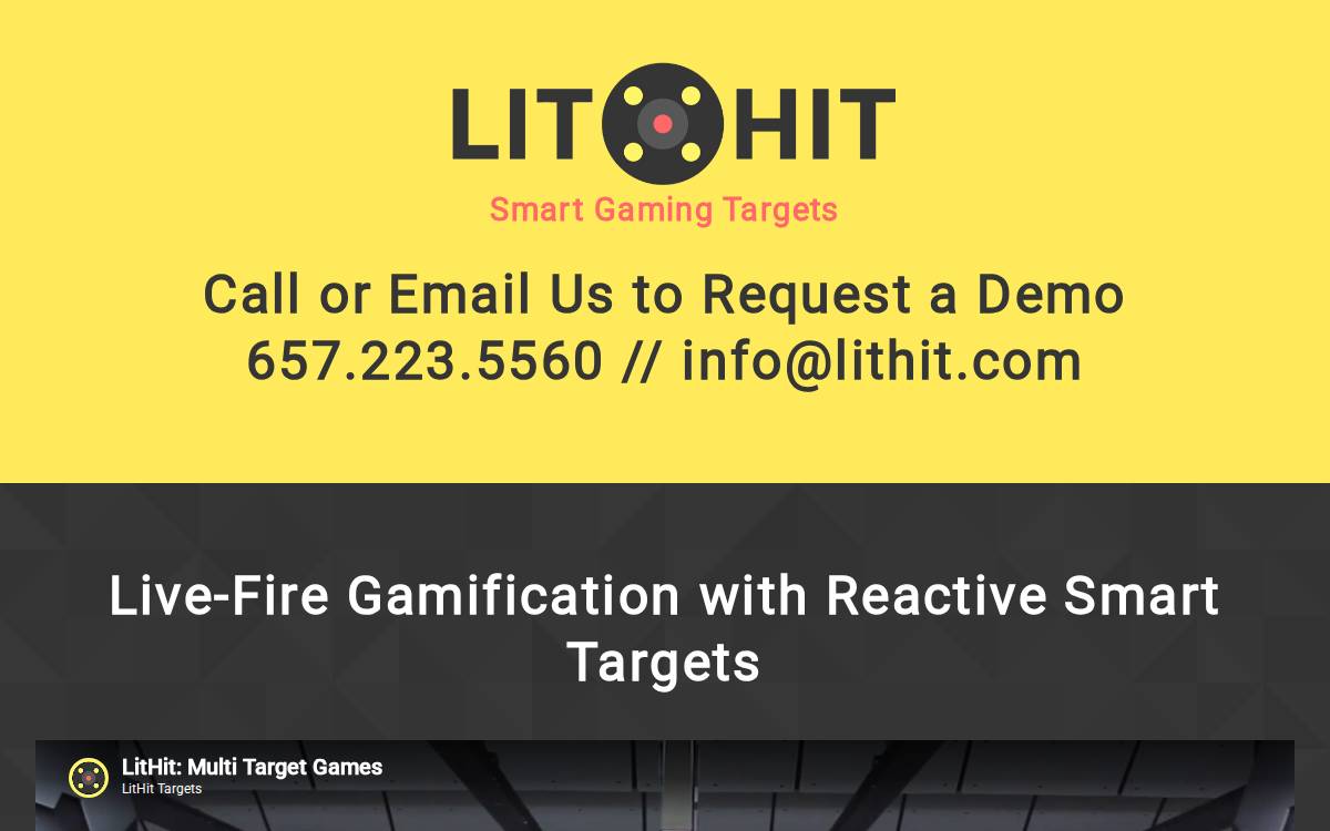 LitHit website preview
