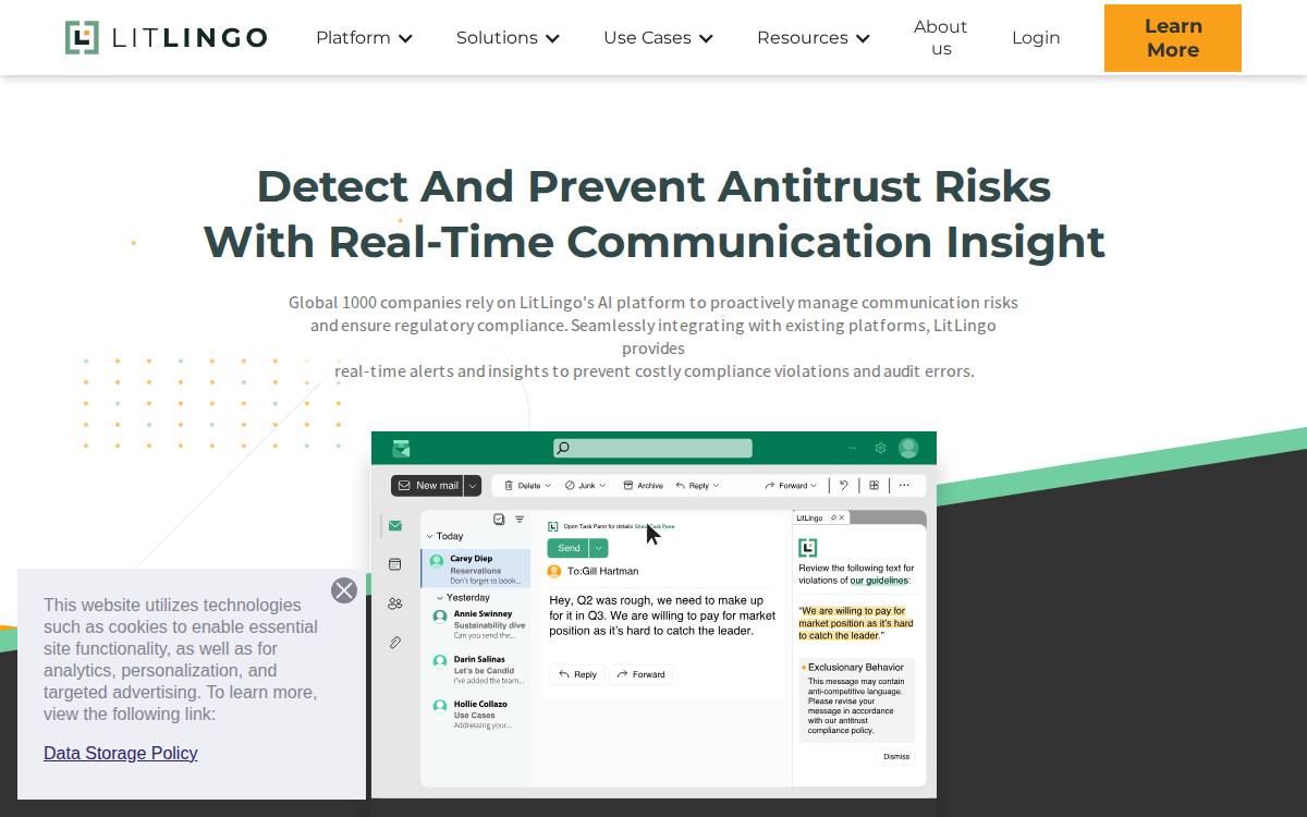 Litlingo website preview