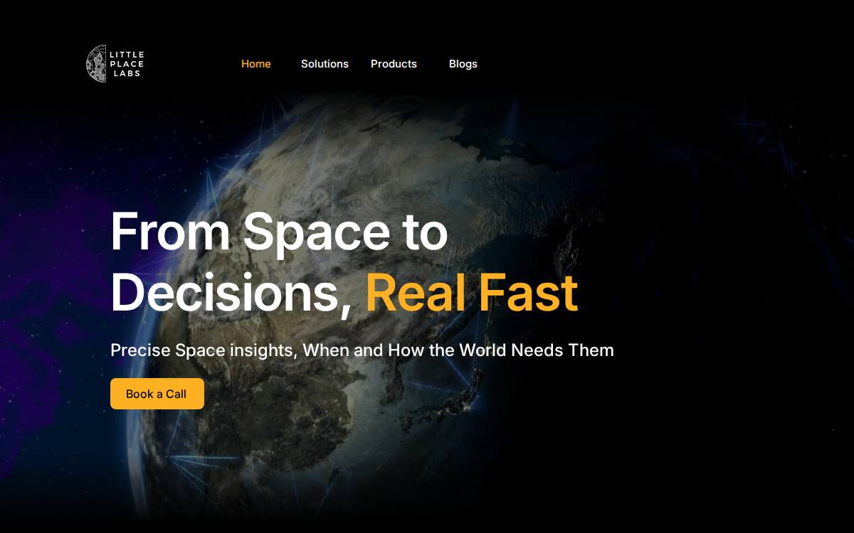 Little Place Labs website preview