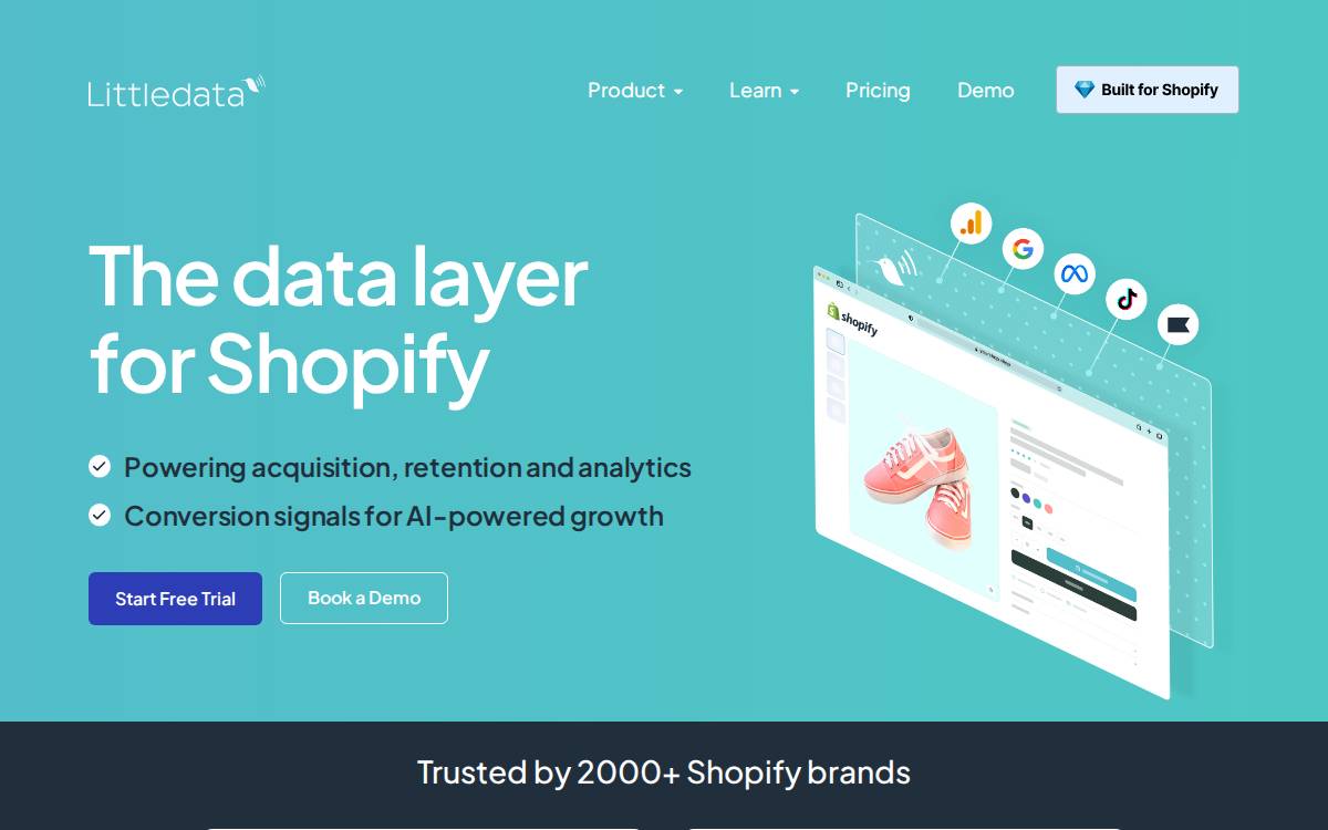 Littledata website preview