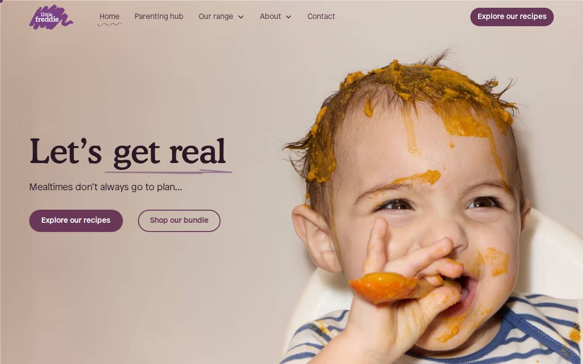Littlefreddie website preview