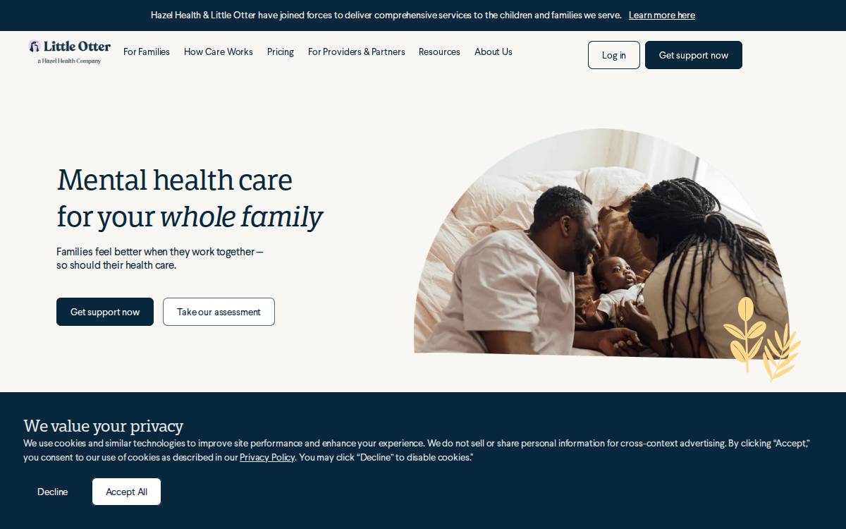 Littleotterhealth website preview