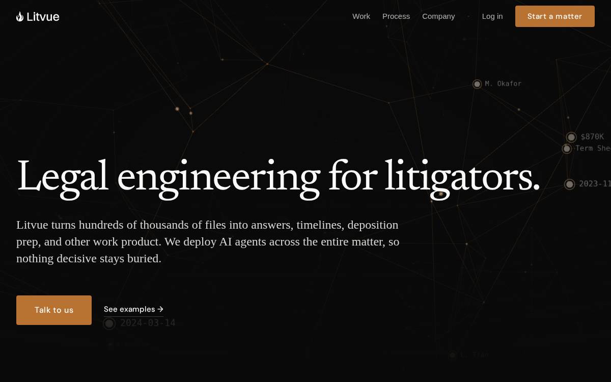Litvue website preview