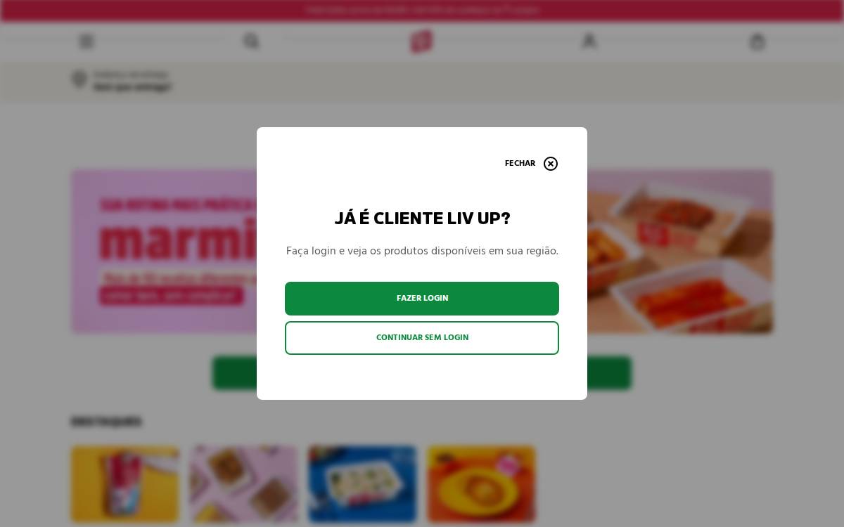 Liv Up website preview