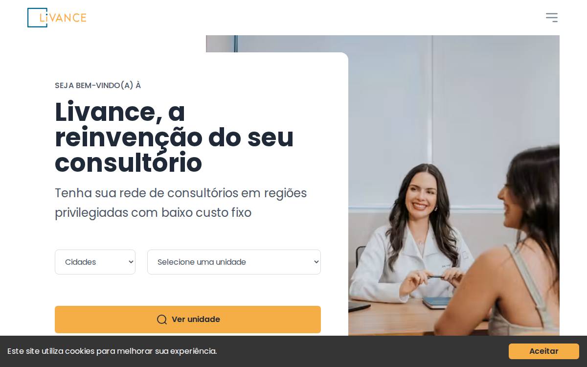 Livance website preview