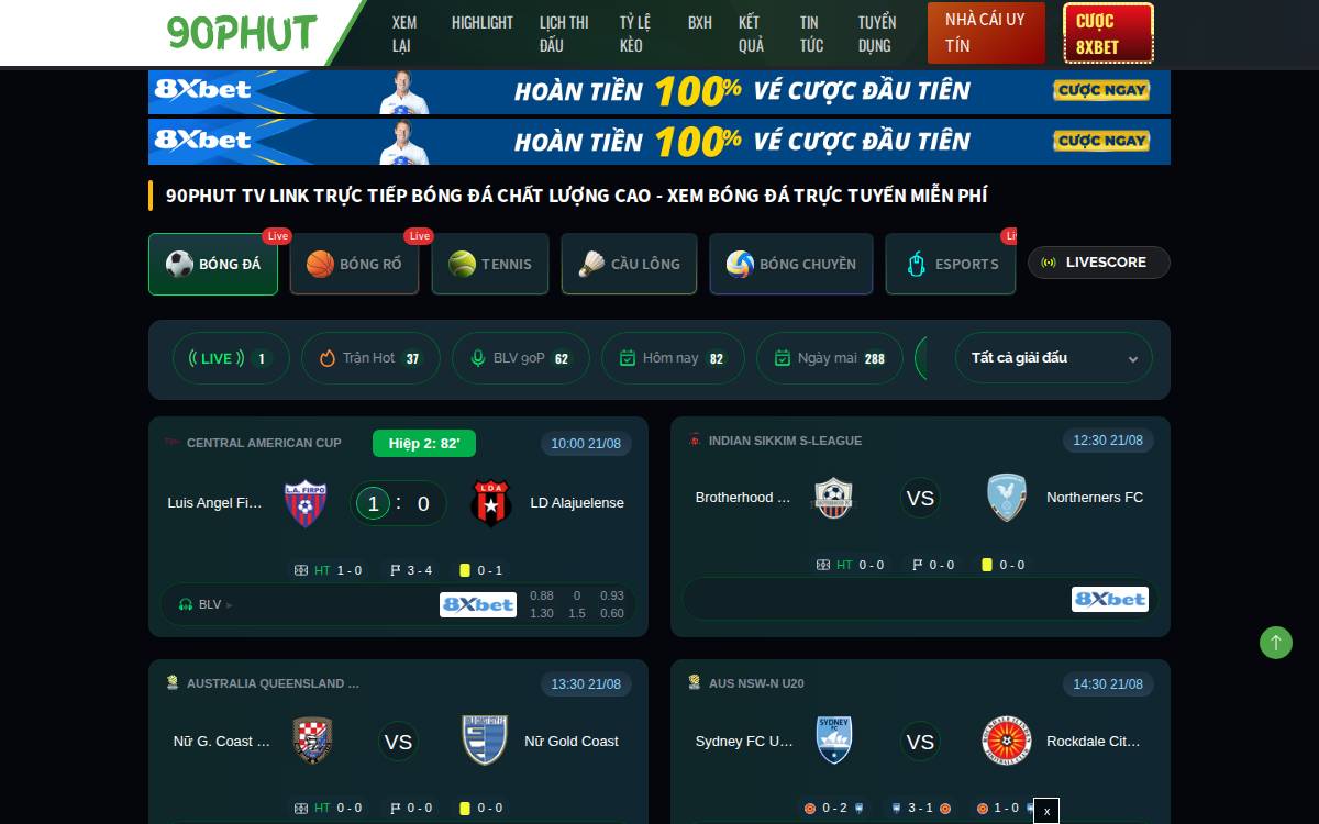LiveLike website preview