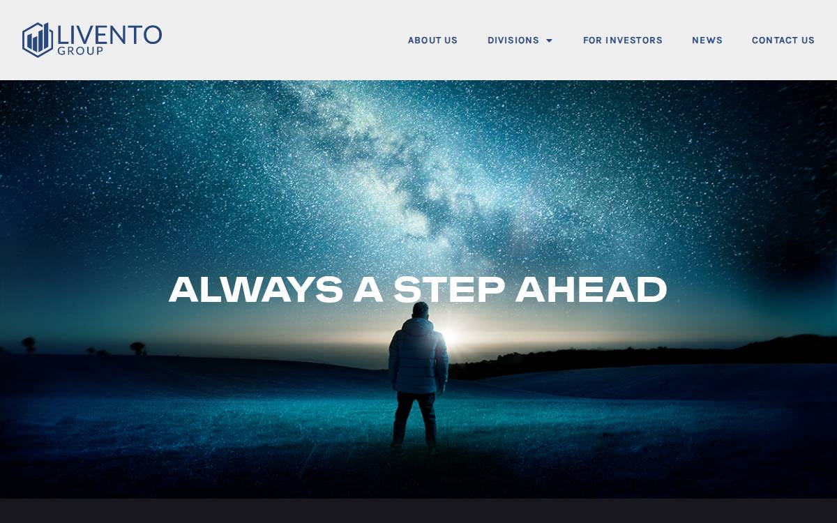 Liventogroup website preview