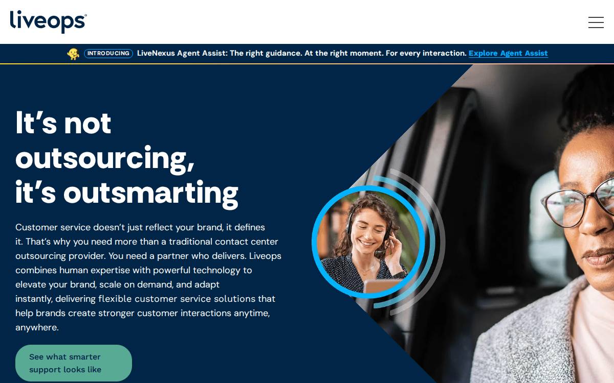LiveOps website preview