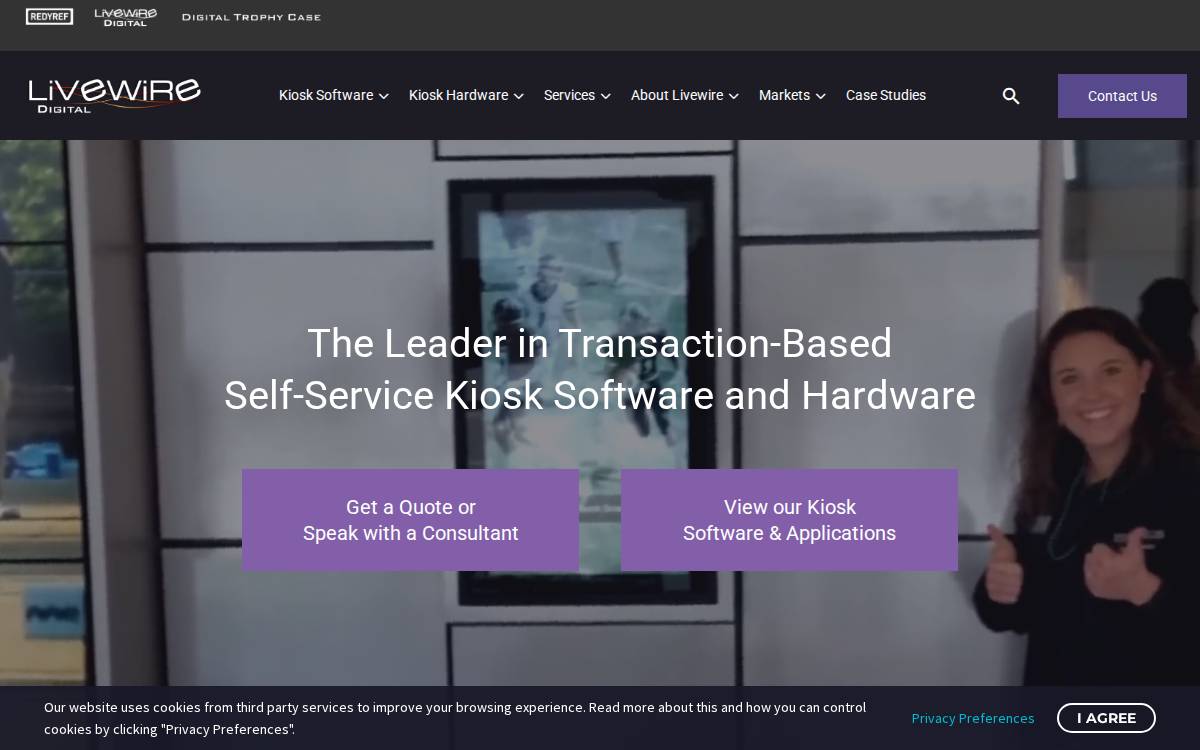 Livewiredigital website preview