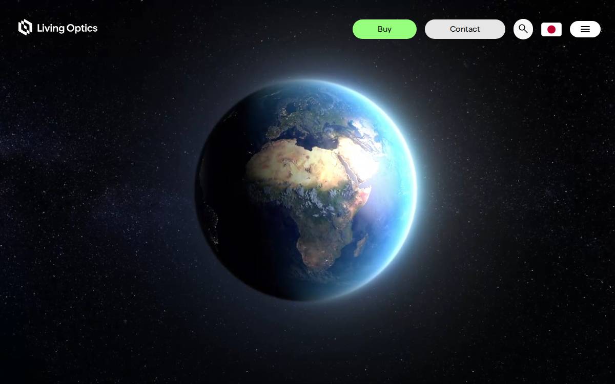 Living Optics website preview