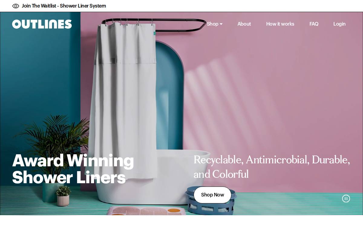 Livingoutlines website preview