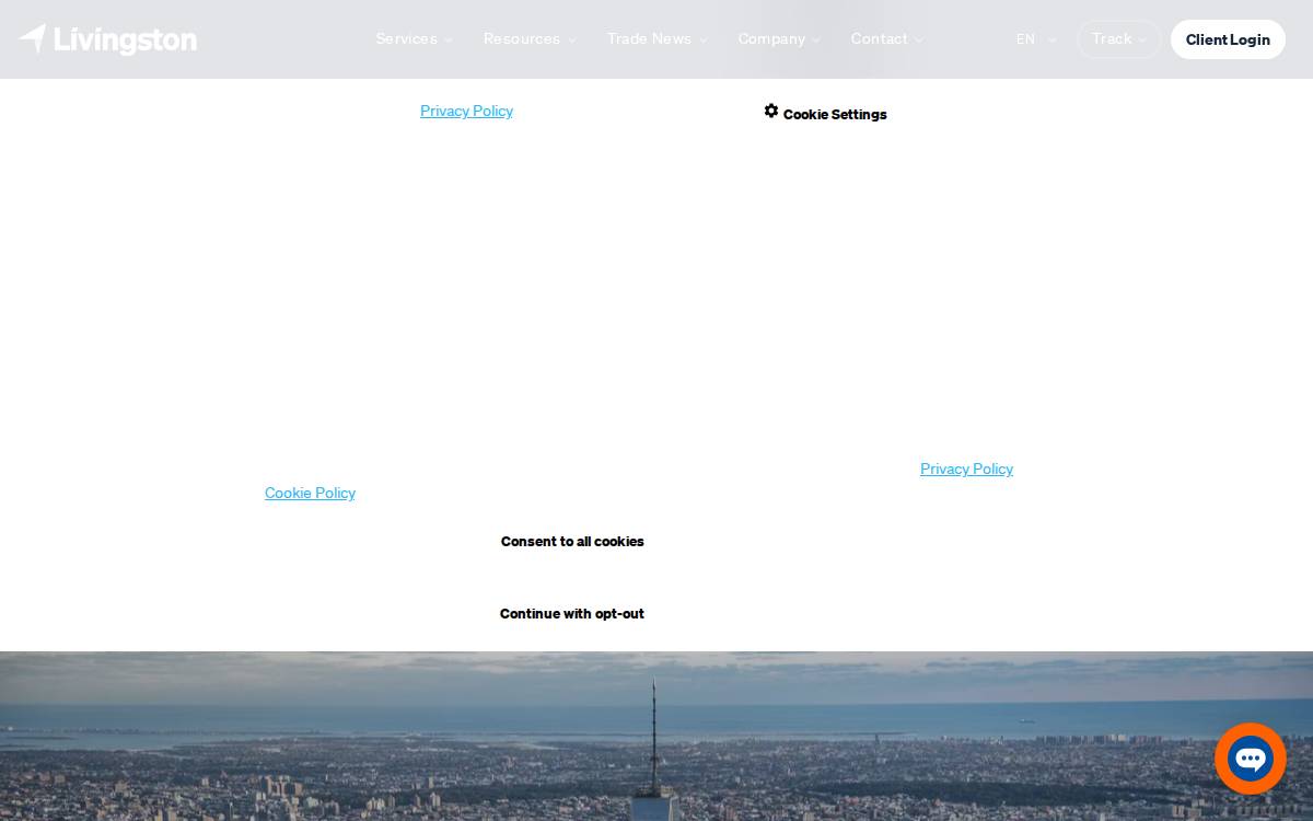 Livingston International website preview