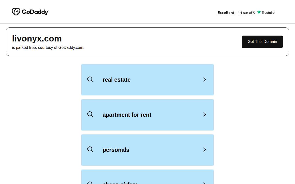 LivOnyx website preview
