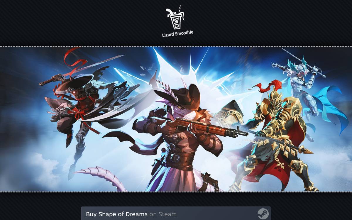 Lizard Smoothie website preview