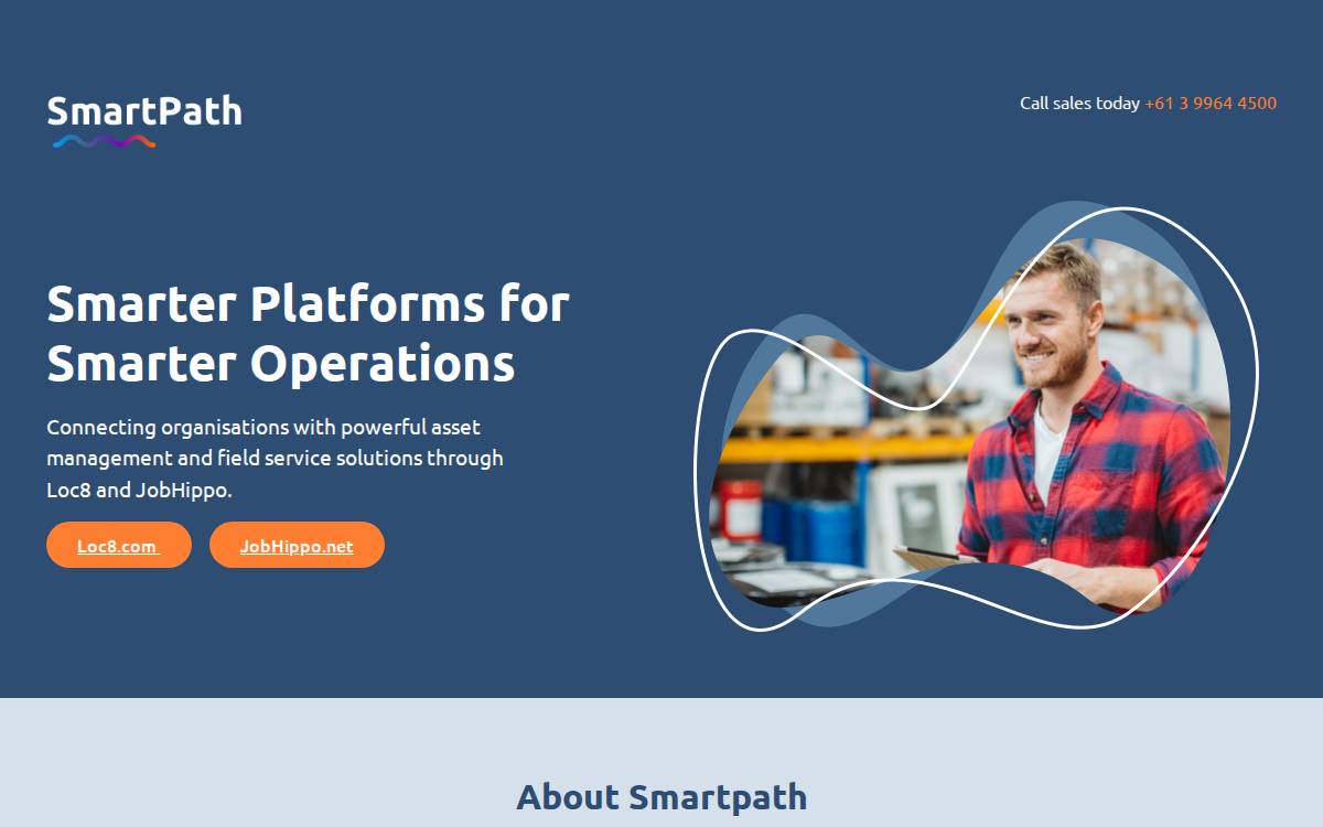 Loc8 website preview