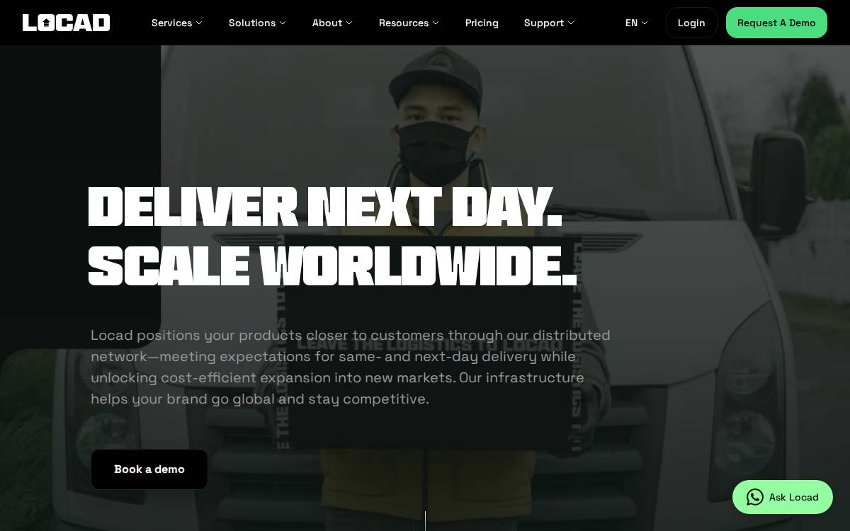 Locad website preview