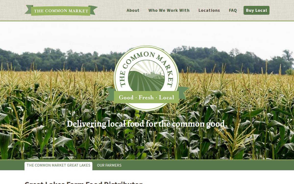 Local Foods website preview