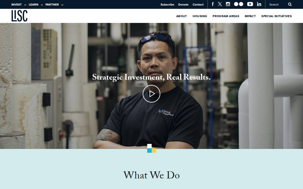 Local Initiatives Support Corporation website preview