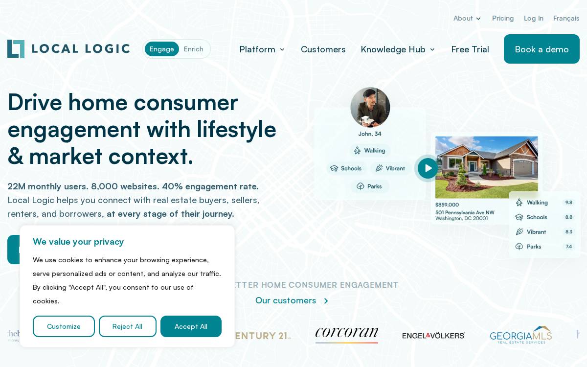 Local Logic website preview