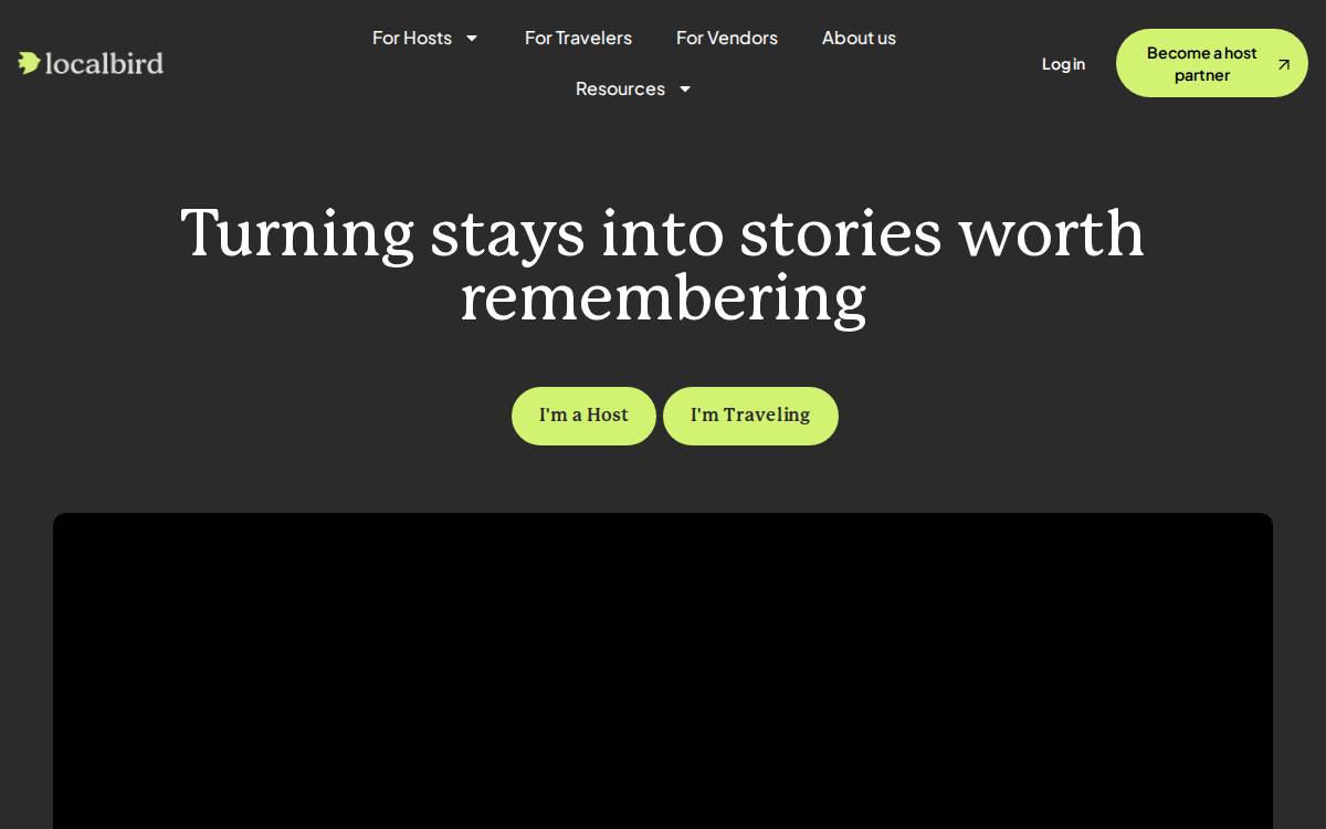 Localbird website preview