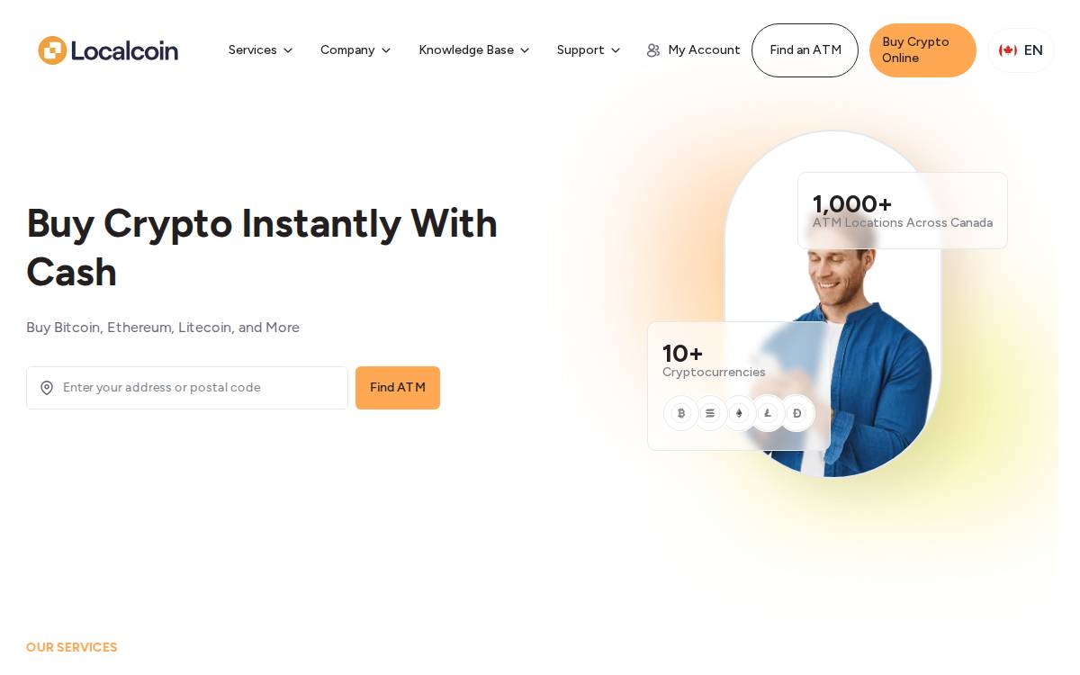 Localcoinatm website preview