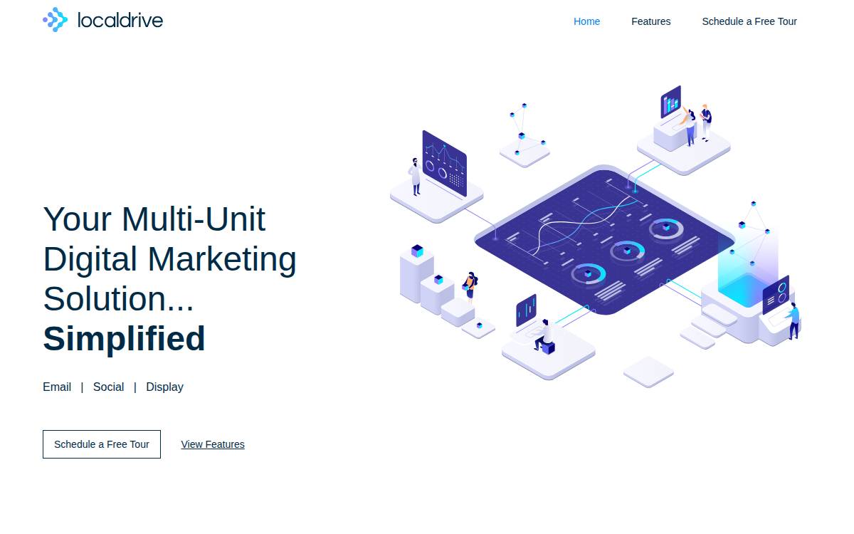 Localdrive website preview